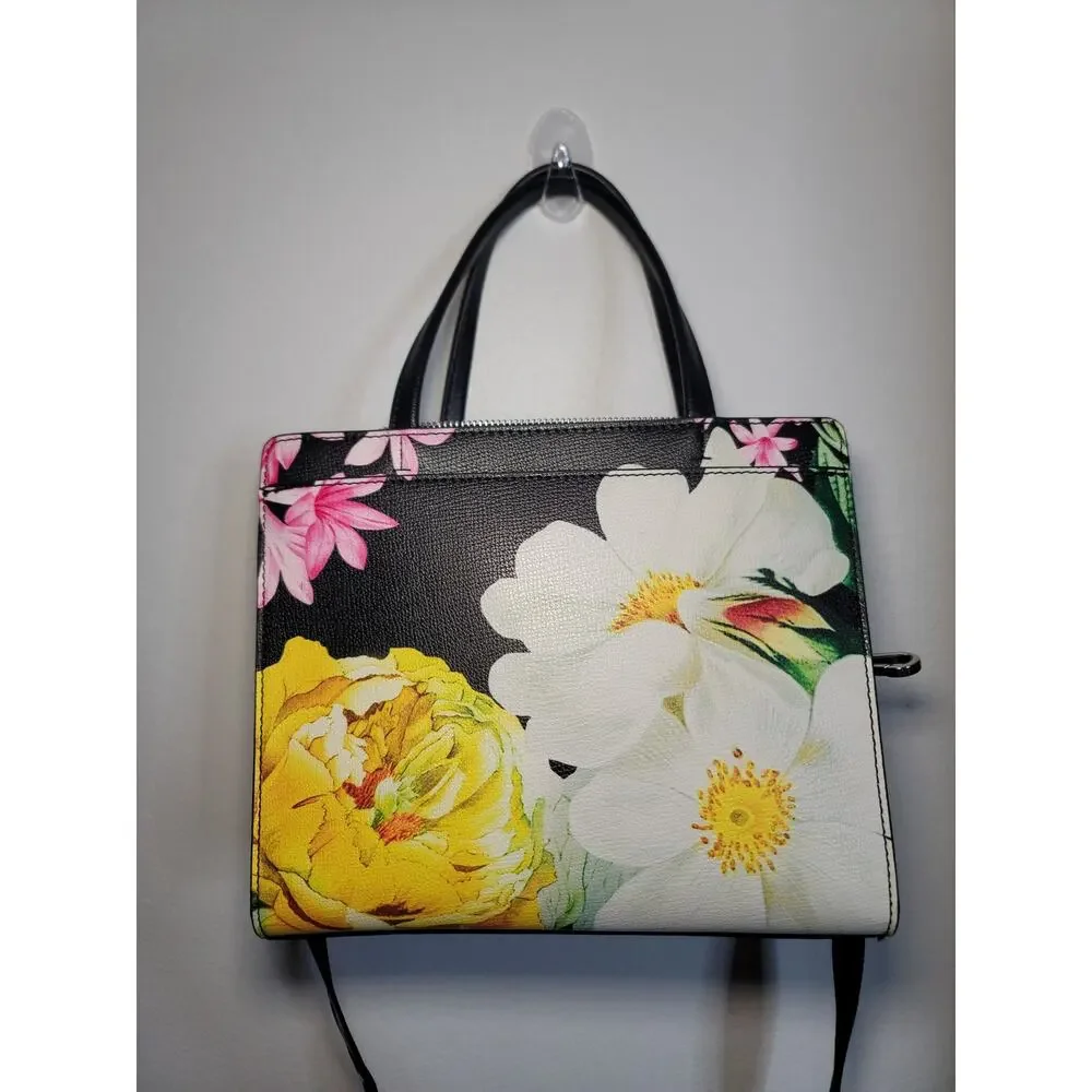 Karl Lagerfeld Paris Maybelle Floral Satchel/Crossbody Bag